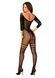 (SALE) Сітчастий бодістокінг з імітацією підв&rsquo;язок Obsessive Bodystocking G329 XL/XXL, black, з доступом