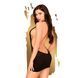 Мини-платье Penthouse Heart Rob L/XL Black, хомут, глубокое декольте, миниатюрные стринги