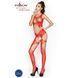Бодистокинг Passion BS039 red, комбинезон, имитация чулок