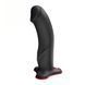 Фаллоимитатор Fun Factory THE BOSS STUB Black, реалистичная текстура, длина 17,9 см, диаметр 4,1 см