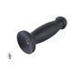 Силиконовый дилдо для секс-машин Hismith 7.2" Black Silicone Anal Dildo, система KlicLok