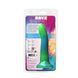 Светящийся в темноте фаллоимитатор ADDICTION Rave 8&Prime; Glow in the Dark Dildo Blue Green, 20,3 см