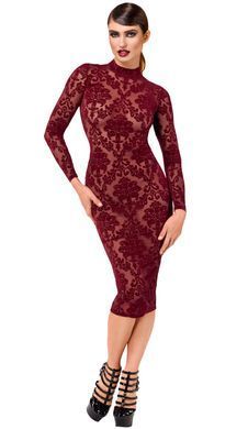 Платье Noir Handmade F384 Kink Royal midi dress XL