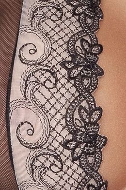BRASILIANA PEIGNOIR black S/M - Passion
