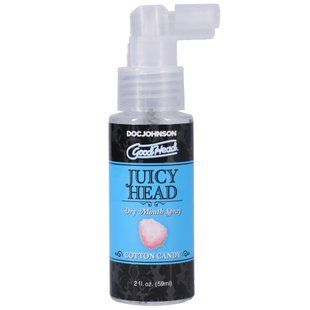 Увлажняющий оральный спрей Doc Johnson GoodHead &ndash; Juicy Head Dry Mouth Spray &ndash; Cotton Candy 59мл