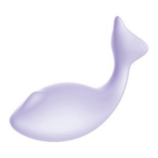 Вибратор-яйцо Leten Fish Baby Purple