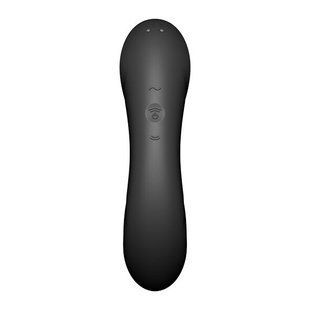 Вакуумный стимулятор с вибрацией Satisfyer Curvy Trinity 4 Black