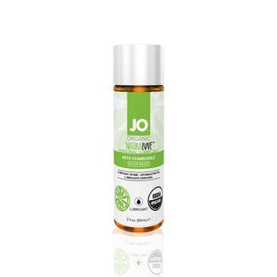 Смазка на водной основе JO NATURALOVE &mdash; ORGANIC (60 мл) с экстрактом листьев агавы и ромашки