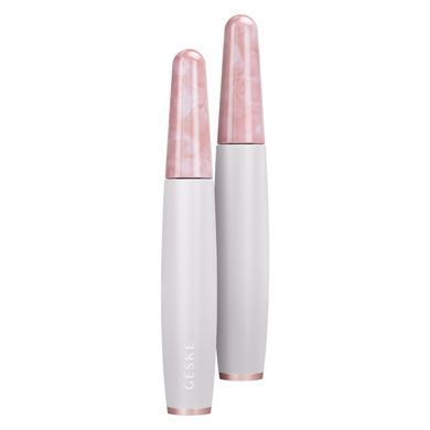 Ручка-масажер для обличчя з рожевим кварцом GESKE SmartAppGuided Rose Quartz & Depuffing Pen 6in1 starlight