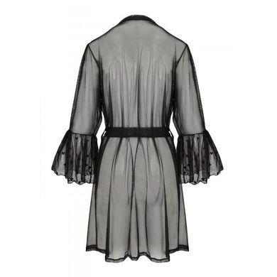 Воздушный пеньюар Passion LOVELIA PEIGNOIR L/XL, black