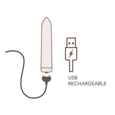 Вибропуля Rocks Off Bullet Golden Rose 16 Settings
