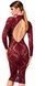 Платье Noir Handmade F384 Kink Royal midi dress XL