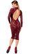 Платье Noir Handmade F384 Kink Royal midi dress XL