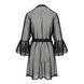 Воздушный пеньюар Passion LOVELIA PEIGNOIR L/XL, black