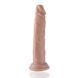 Реалістичний фалоімітатор для секс-машин Hismith 7.5&Prime; Flexible Silicone Dildo, система KlicLok