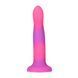 Светящийся в темноте фаллоимитатор ADDICTION Rave 8&Prime; Glow in the Dark Dildo Pink Purple, 20,3 см