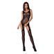 Бодистокинг Passion BS061 black, комбинезон, имитация чулок
