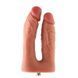 Двойной фаллоимитатор для секс-машин Hismith Silicone Double Penetrator Dildo, система KlicLok