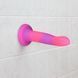 Светящийся в темноте фаллоимитатор ADDICTION Rave 8&Prime; Glow in the Dark Dildo Pink Purple, 20,3 см