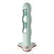 Фалоімітатор Fun Factory BOUNCER Light Green, кульки всередині, ефект вібрації, діаметр 3,9 см