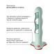 Фалоімітатор Fun Factory BOUNCER Light Green, кульки всередині, ефект вібрації, діаметр 3,9 см