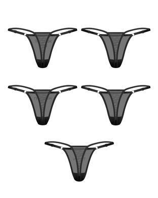Набор трусиков Obsessive Violami 5-pack thong L/XL