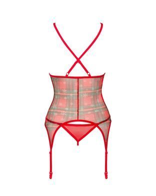 Корсет Obsessive Jollymore corset XL/2XL