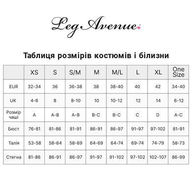 Сукня Leg Avenue Lace and Net Bodycon Gown One Size, Red
