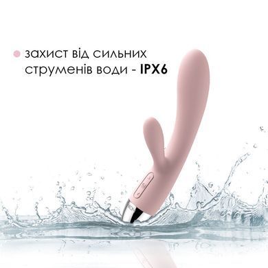 Вібратор-кролик з інтелектуальним режимом Svakom Alice Pale Pink
