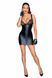 Платье с мокрым эффектом Noir Handmade F254 Powerwetlook mini-dress, M