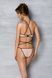 Комплект белья Passion CHIKA SET, XXL/XXXL, cream, топ, трусики