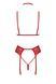 Комплект Kissable Bondage Kiss Set Red S/M