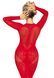 Сукня Leg Avenue Lace and Net Bodycon Gown One Size, Red