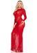 Сукня Leg Avenue Lace and Net Bodycon Gown One Size, Red