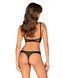 Комплект Obsessive Roxelia 2-pcs crotchless set XS/S