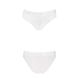 Трусики с широкой резинкой и кружевом Passion PS001 PANTIES white, size M