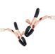 Зажимы для сосков с жемчужной цепочкой Rosy Gold - Nipple Clamps Pearls