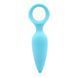 Анальная вибропробка KISTOY Orville Blue, диаметр 3 см