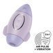 Вакуумный стимулятор с вибрацией Satisfyer Mission Control Violet, 2 независимых мотора