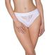 Трусики с широкой резинкой и кружевом Passion PS001 PANTIES white, size M