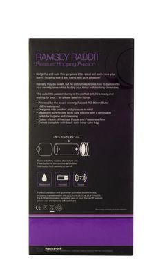 Вибратор Rocks Off Ramsey-Rabbit 7 Purple