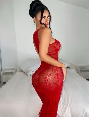 Бодистокинг JSY WW7248-Red One Size