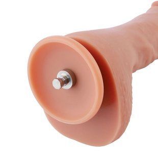Ультрареалистичный фаллоимитатор для секс-машин Hismith 8.3&Prime; 2-layers Silicone Flesh Dildo,2-слойный