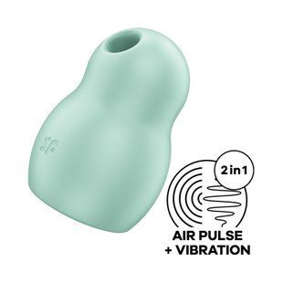 Вакуумный стимулятор с вибрацией Satisfyer Pro To Go 1 Mint