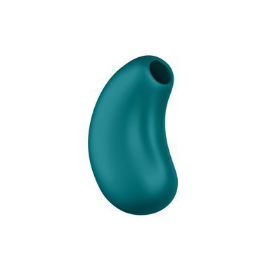 Вакуумный стимулятор с вибрацией Fun Factory Cherie Bottle Green, 11 + 12 режимов работы, перезаряжаемый