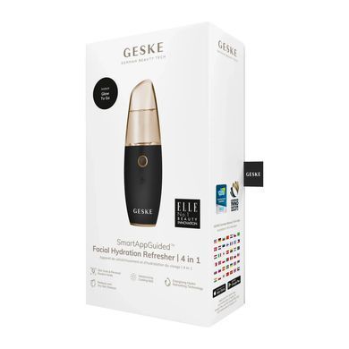 Зволожувач для шкіри обличчя GESKE Facial Hydration Refresher 4 in 1 gray