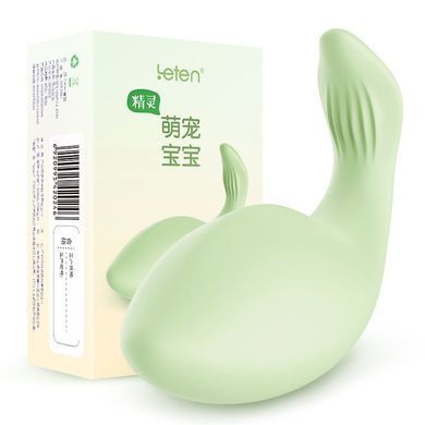 Вибратор-яйцо Leten Elf Baby Green