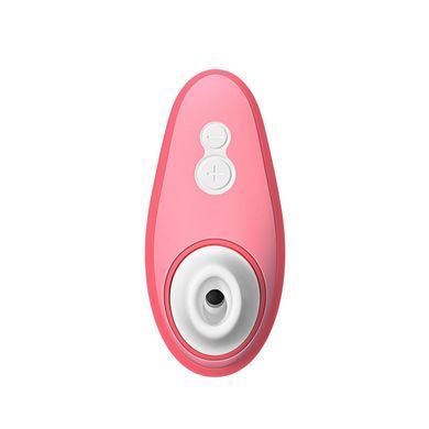 Вакуумный клиторальный стимулятор Womanizer Liberty 2 Vibrant Rose, 8 режимов, магнитная крышечка