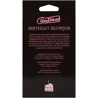 Набор для минета Doc Johnson GoodHead Birthday Blowjob Kit