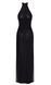 Платье Noir Handmade F372 Onyx Twin-slit Long dress XL